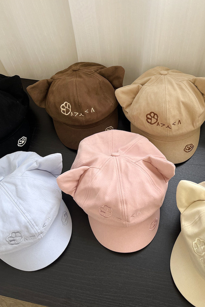 Cartoon Cat Ear Beret