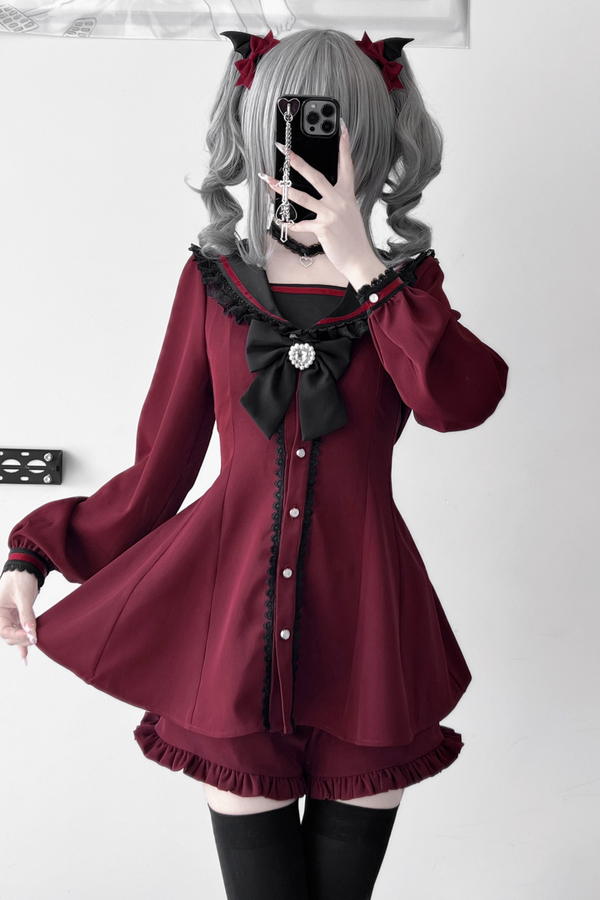 【予約商品】バニーセーラーアニメガールトップス