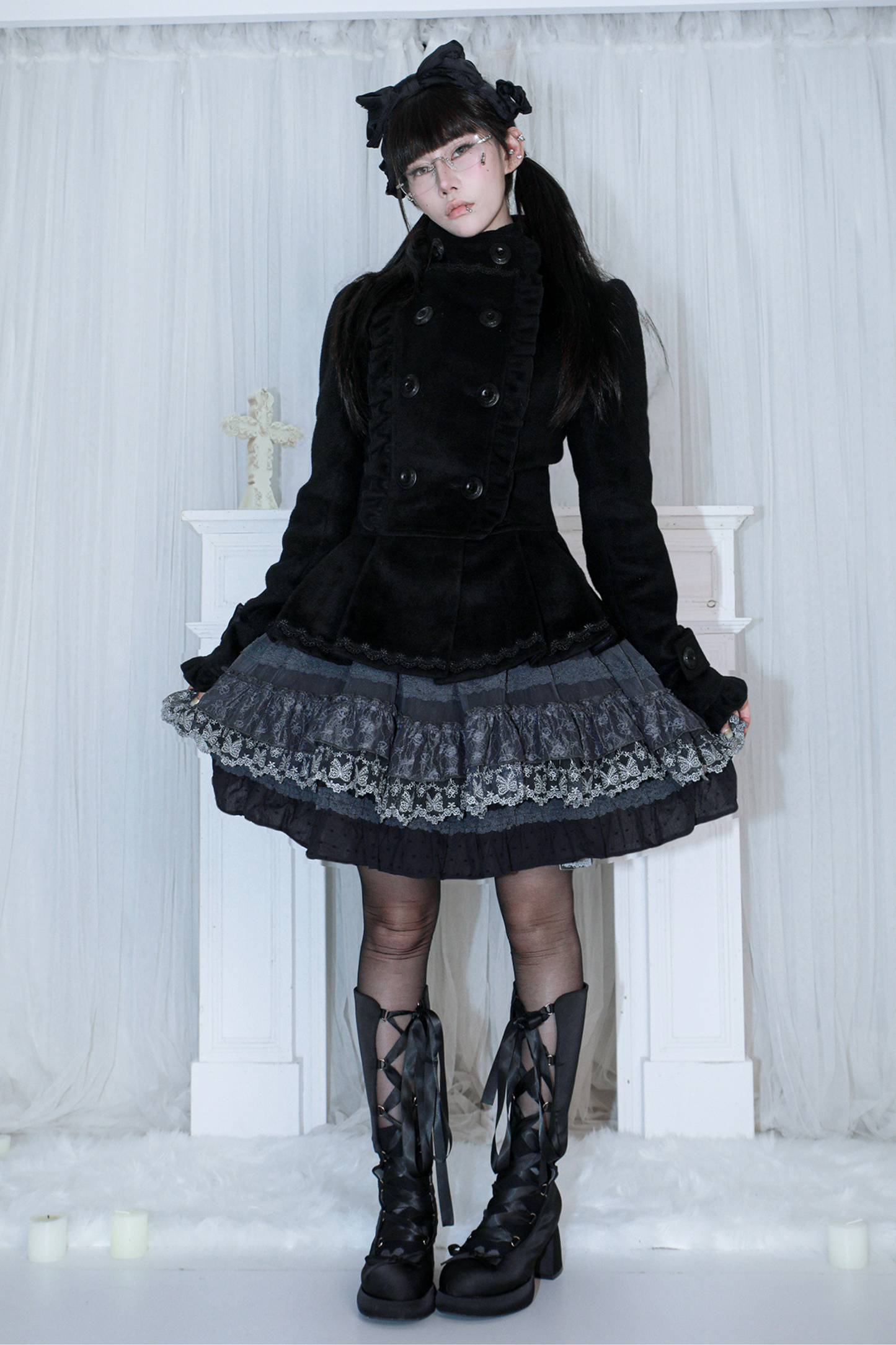 ビッグリボンゴシックコート