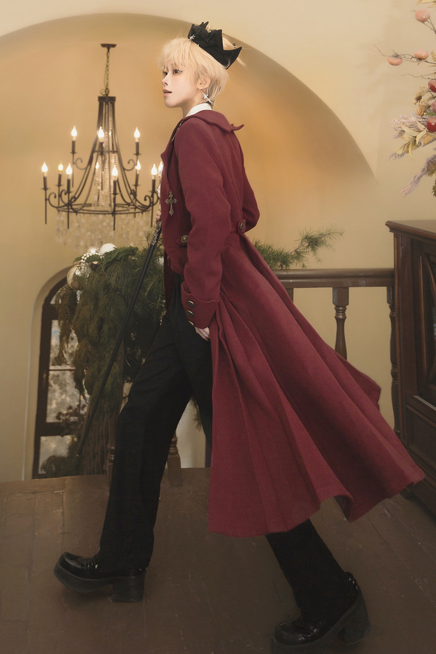 【予約商品】クラシカル皇子ダークゴシックロリータセット