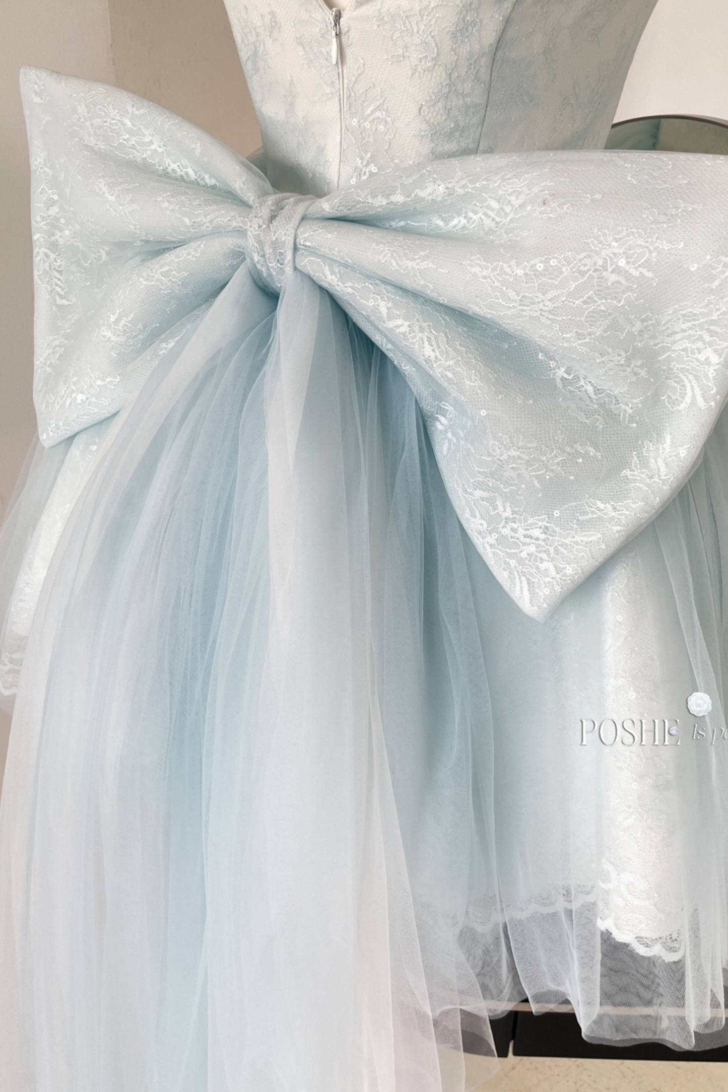 バレエスワンライトブルーロリータドレス