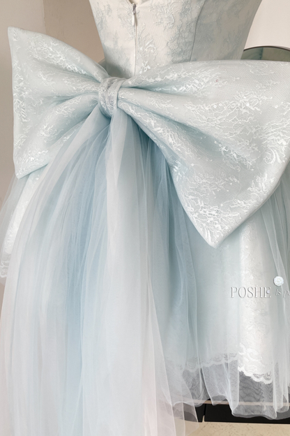 バレエスワンライトブルーロリータドレス