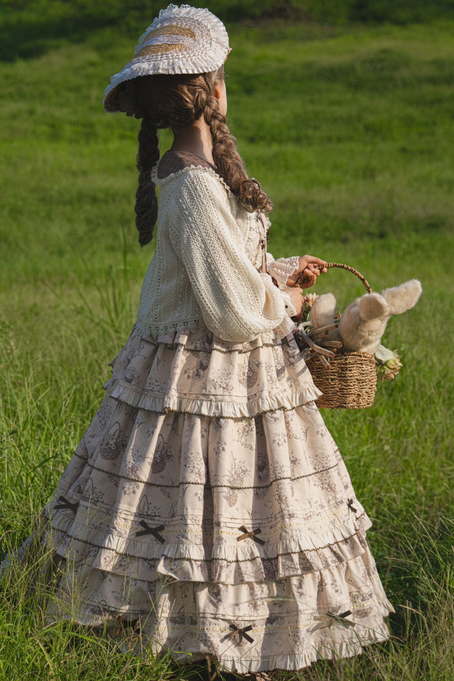 ブニングタイムエレガントロリータドレス+ドールカーディガン