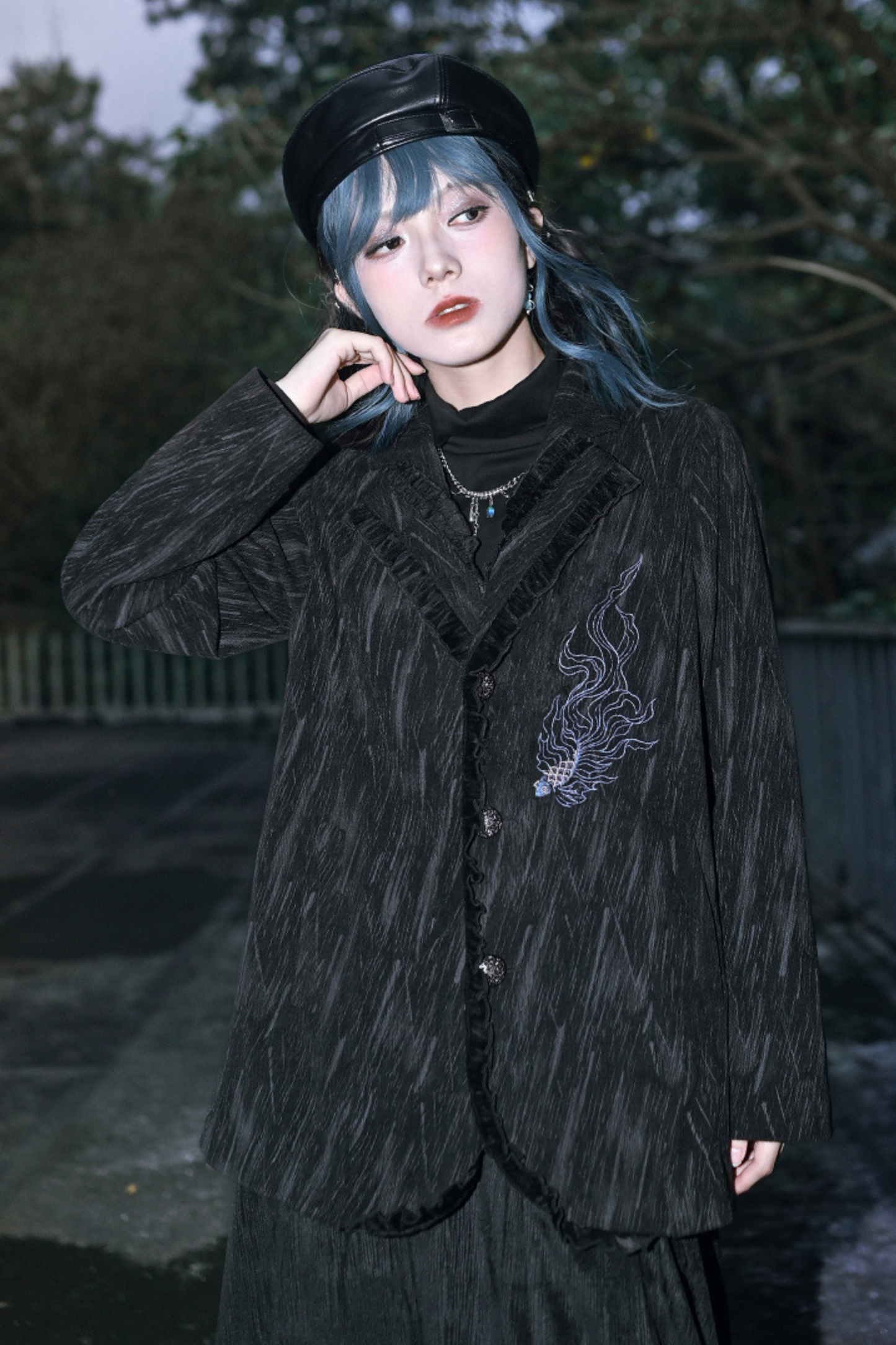 フローティングフィンドリームレースジャケット