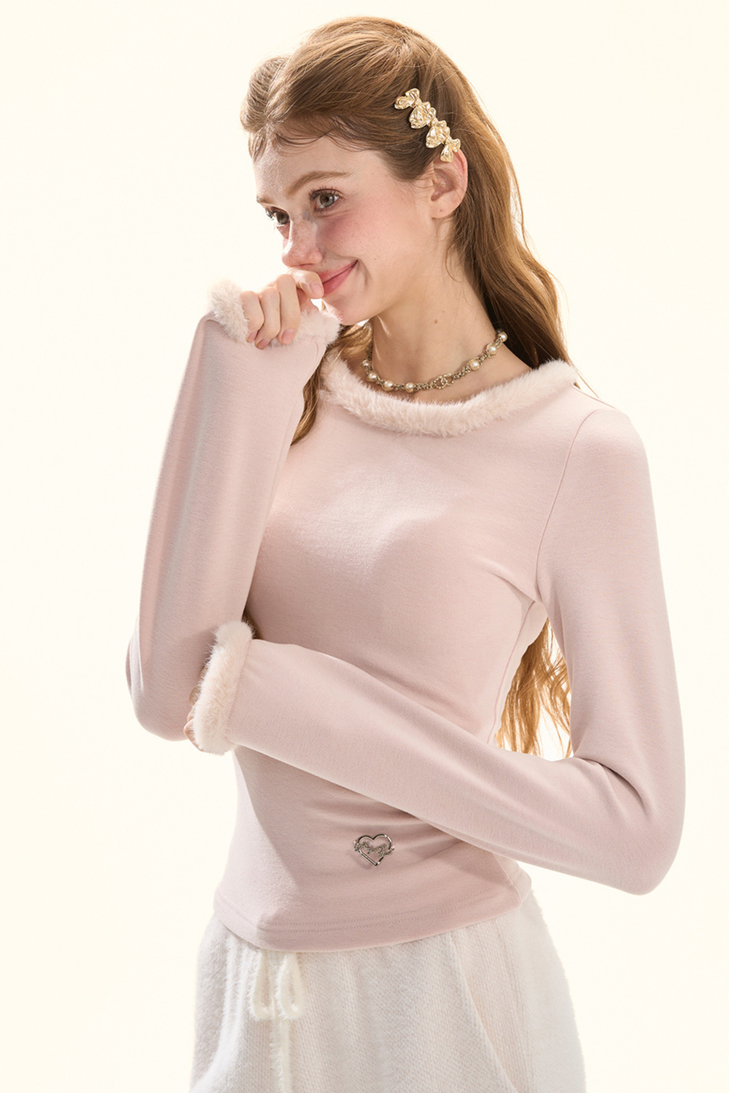 スウィートドリームファーバッグリボントップス