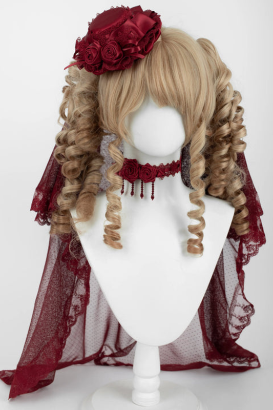 레이스 플라워 로리타 액세서리즈