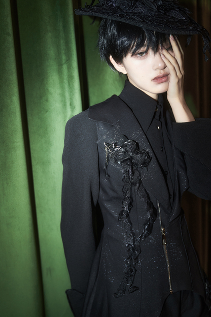 レトロダークイレギュラーゴシックベスト