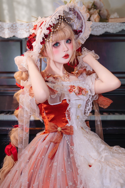 スイートガーリープリンセスロリータドレス