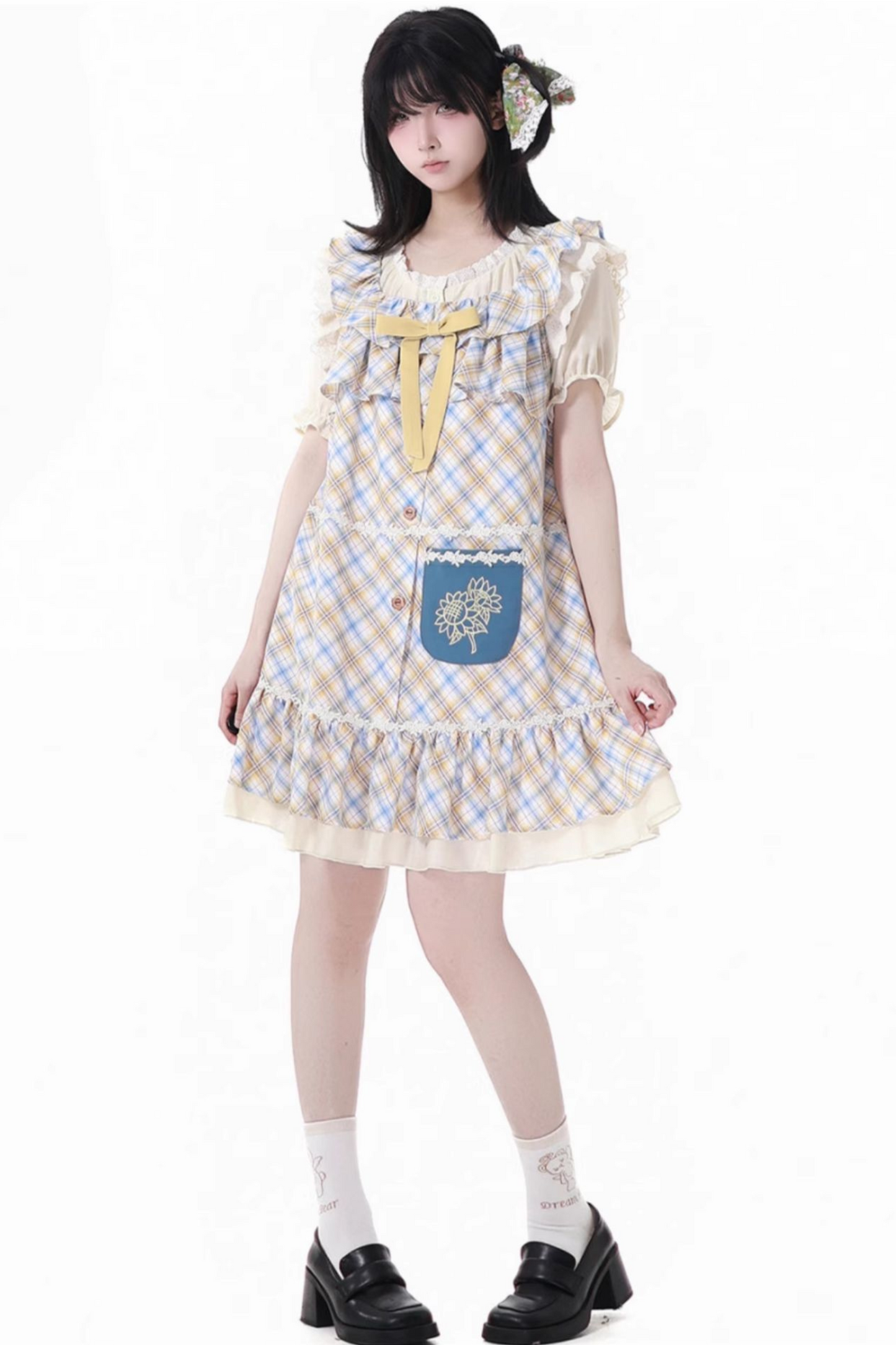 Sunflower Dream Girl Dress + Vest + Shirt + Pants