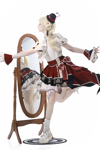 ムーンライトアカデミーロリータトップス+スカート