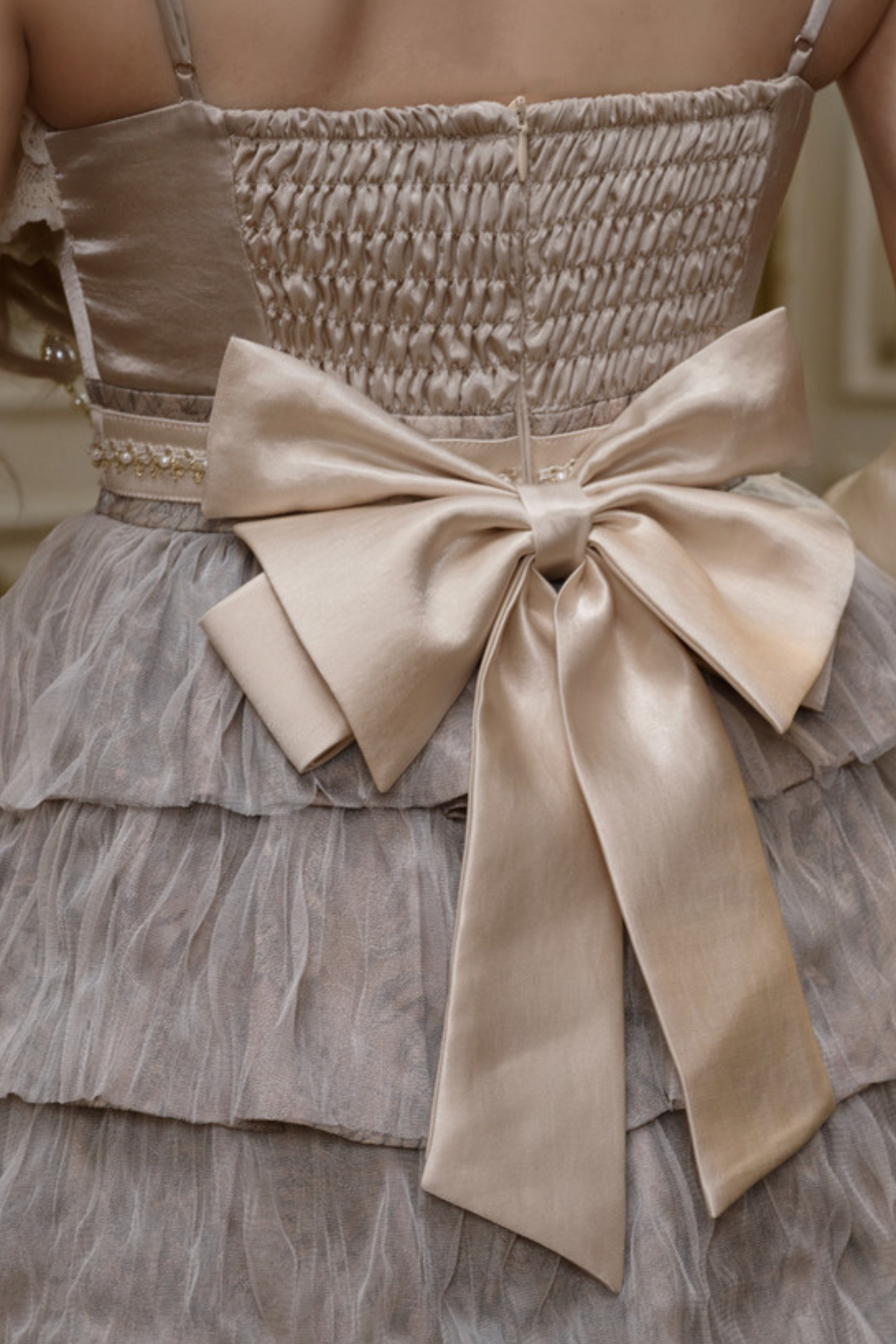 ナイトパーティーゴシックキャミソールドレス+ブローチ