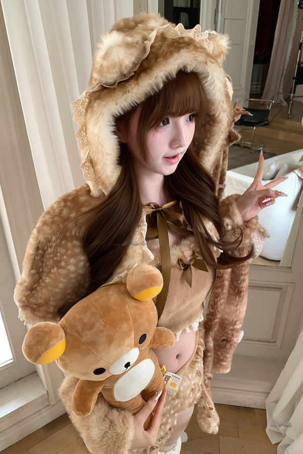 バンビマント+キャミソール+パンツ