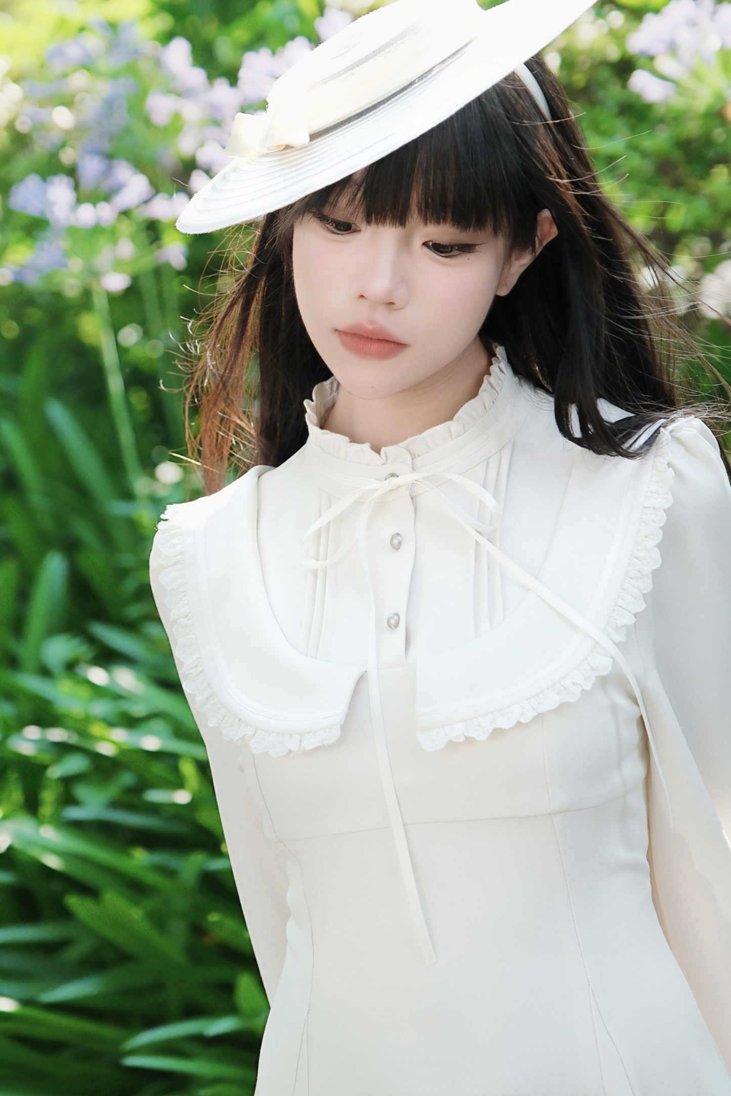 マグルフランスヴィンテージ レースドレス