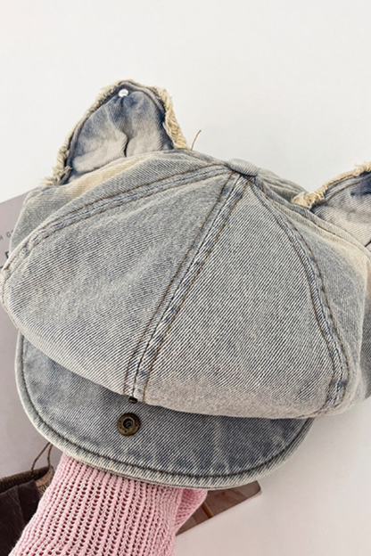 オッシュデニムキャットイヤーハット