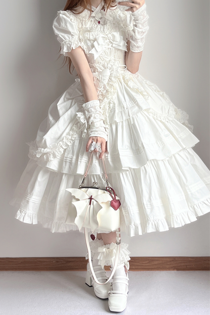 Lace Goth Subculture Dark Star Island Lolita Dress