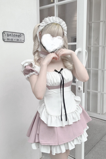 Sweet Ribbon Maid Skirt + Apron