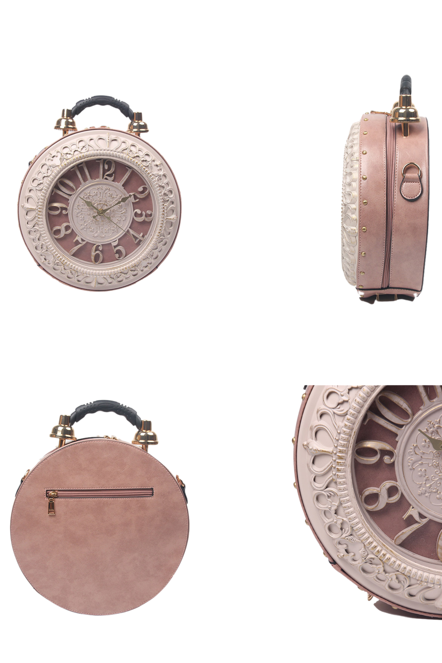 American Retro Clock Handbag
