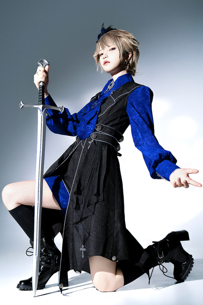 ムーンリットナイトシャツ+ベスト+ショートパンツ