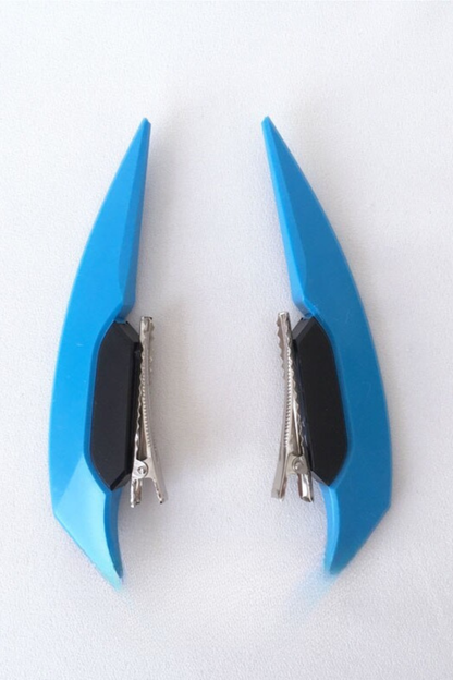 サイバーパンクマルチカラーヘアクリップ