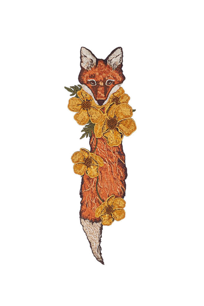 Fox flower tie