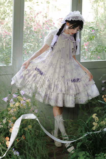 Eternal Garden Lolita Dress + Shirt + Cardigan
