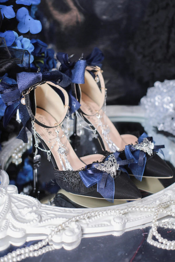 ダークウェディングハイヒール