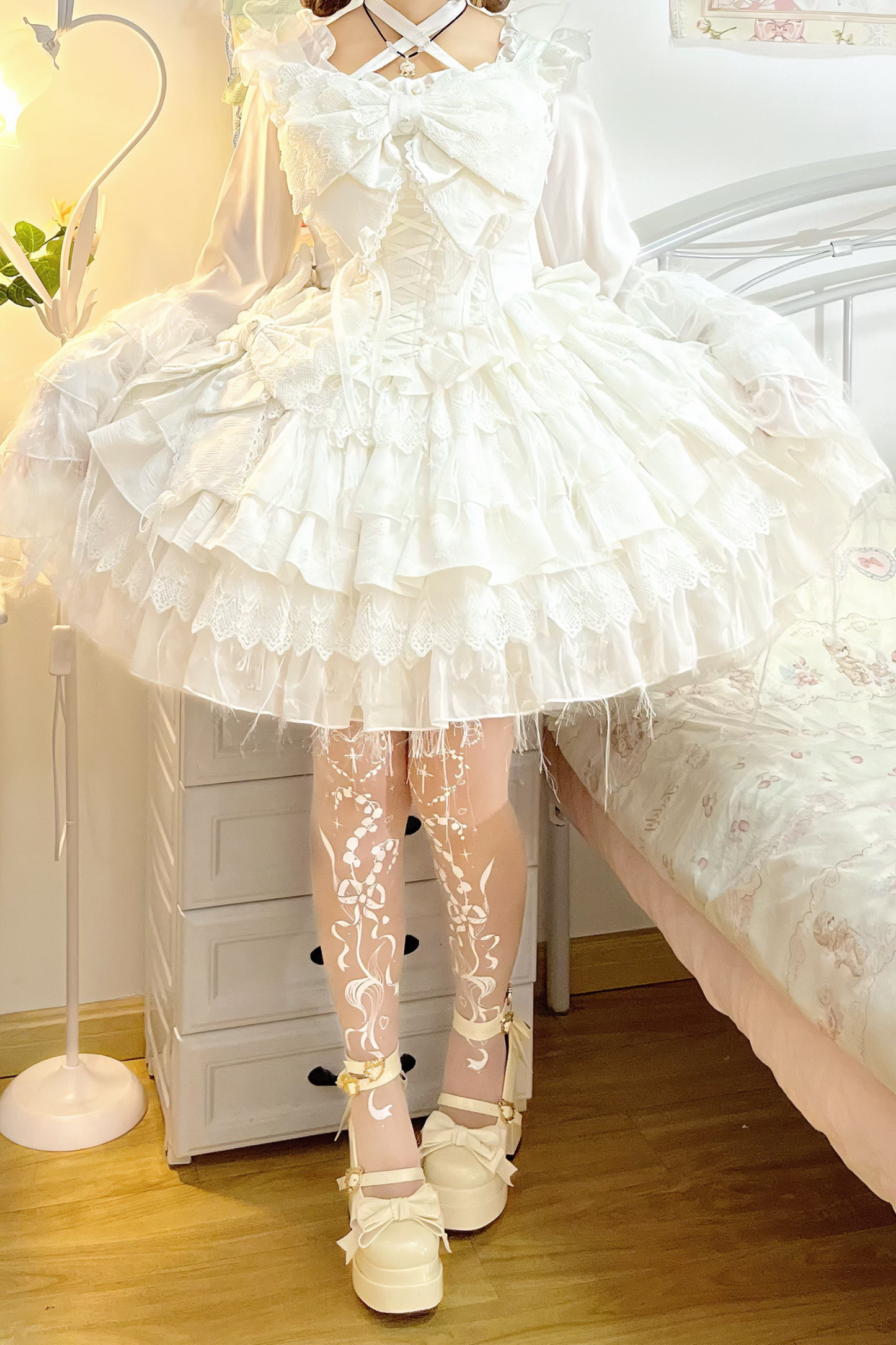 スズランエコーシアーロリータストッキング