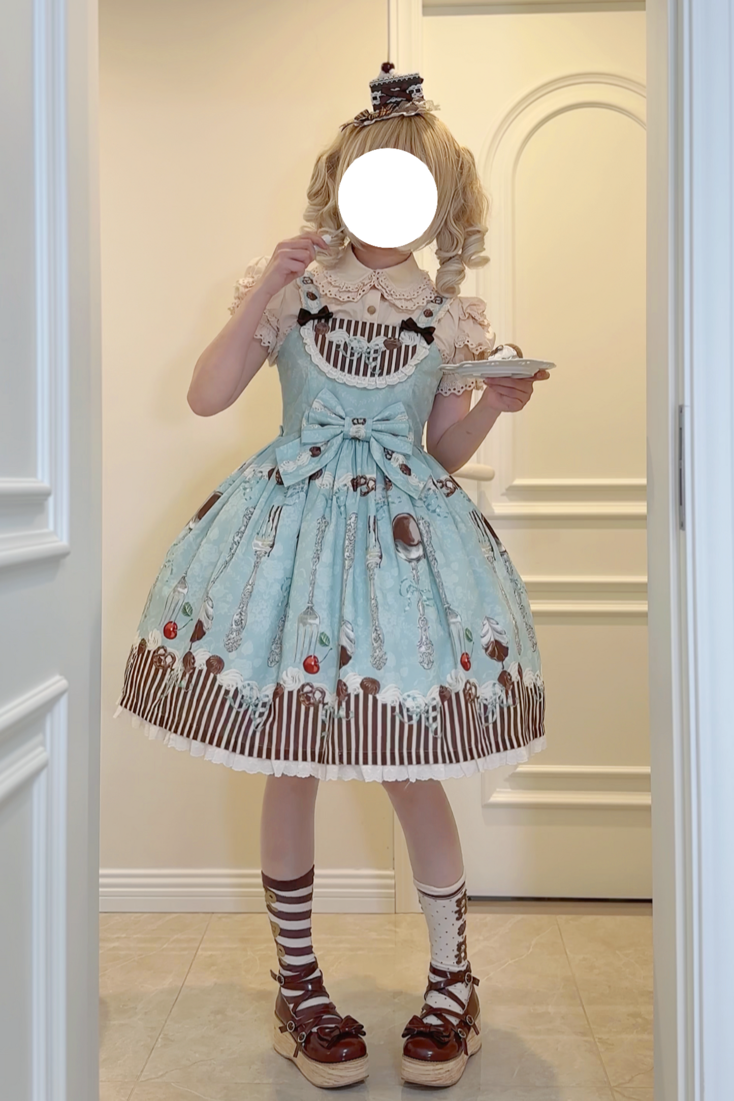 Sweet Mint Doll Lolita Dress
