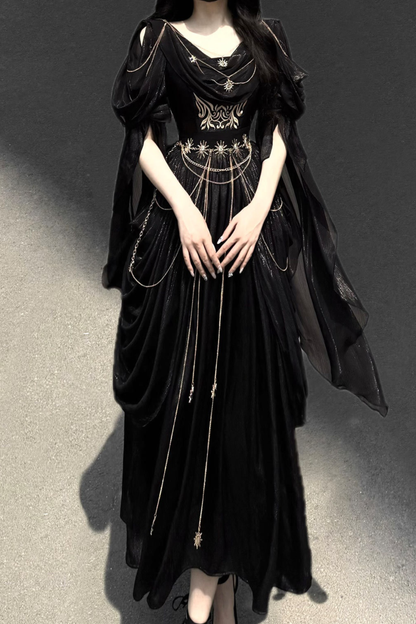 Greek night girl dress