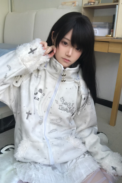 ファーイヤーフードサブカルジャケット