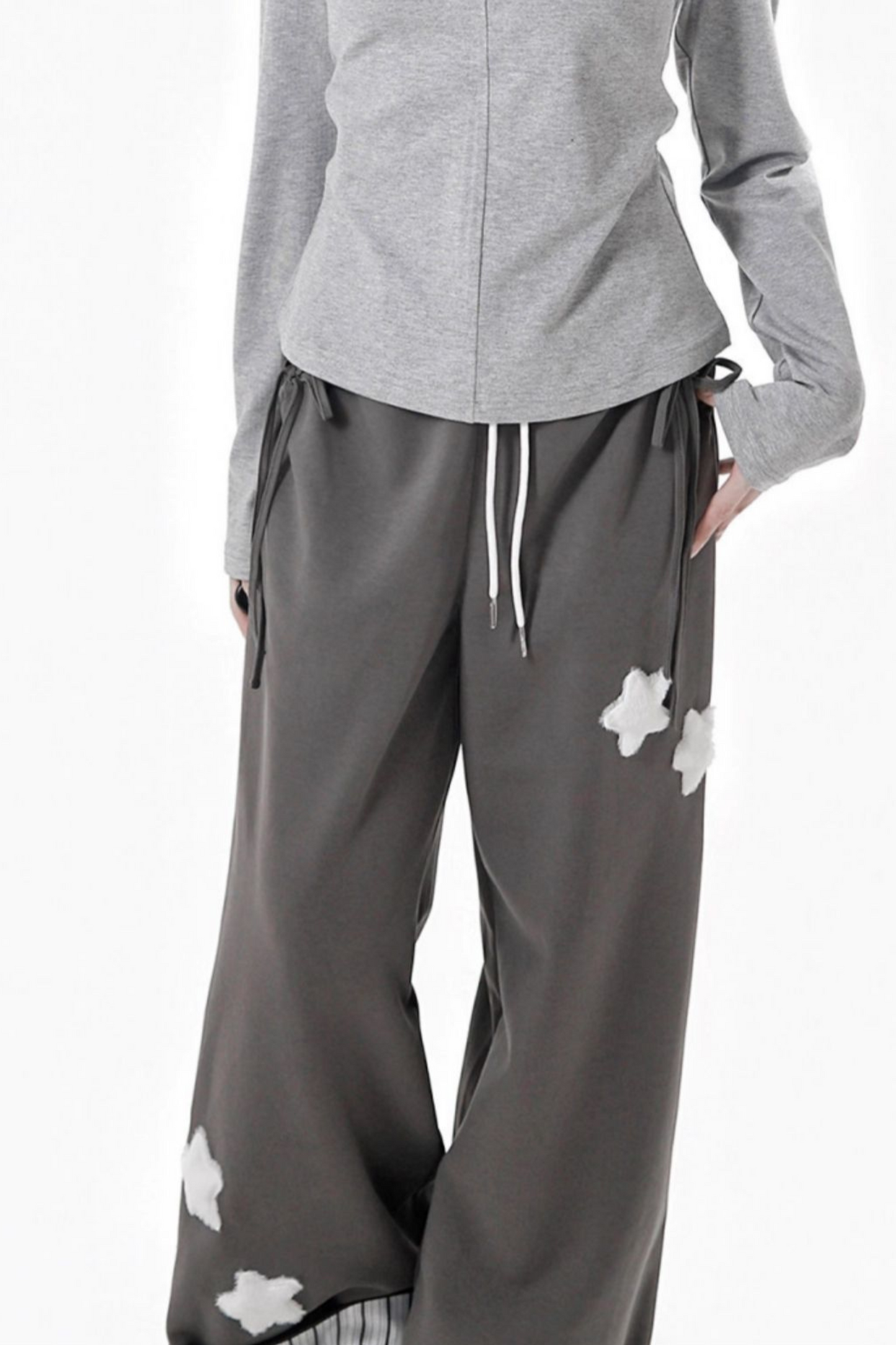 スターワッペンスウェットパンツ