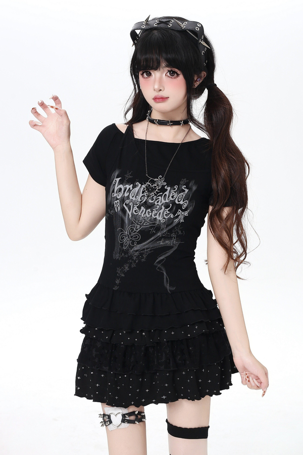 Asymmetric Off-Shoulder Top