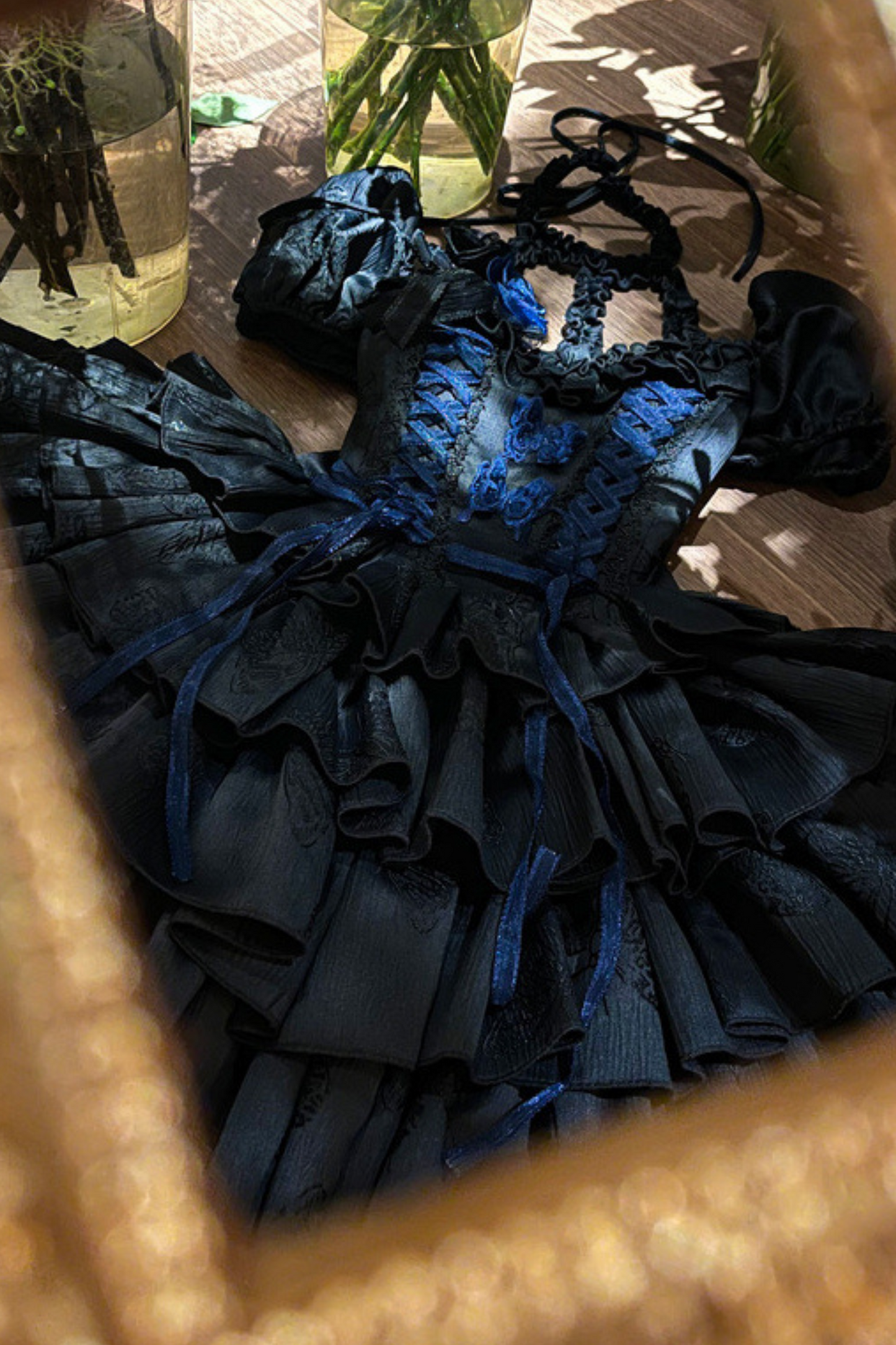 [Pre-order product] Generation Lace-up Chic Dress