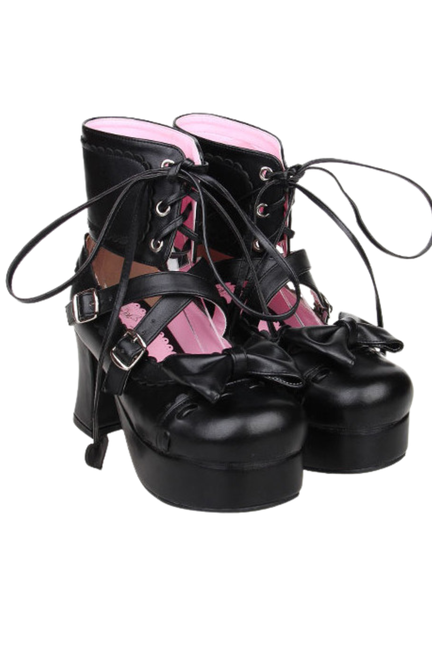 Lace-Up Lolita Shoes