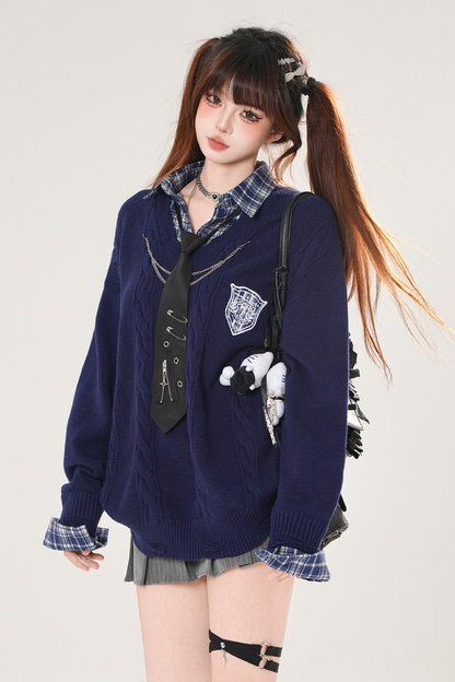 アメリカンカレッジニットセーター