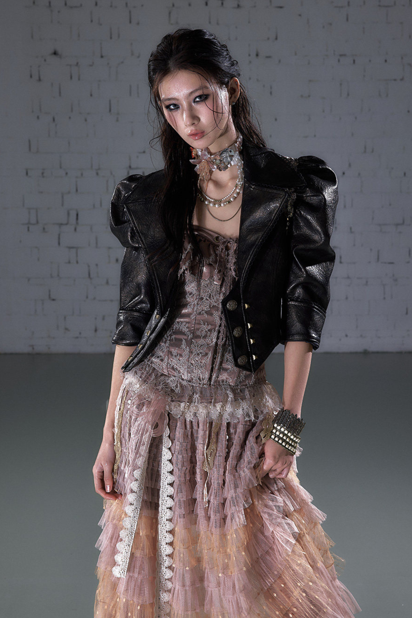 Punk-Night-Lederjacke