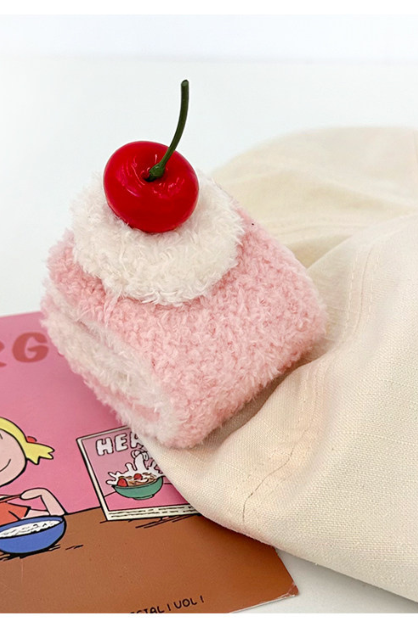 Cherry Swiss Roll Painter Hat