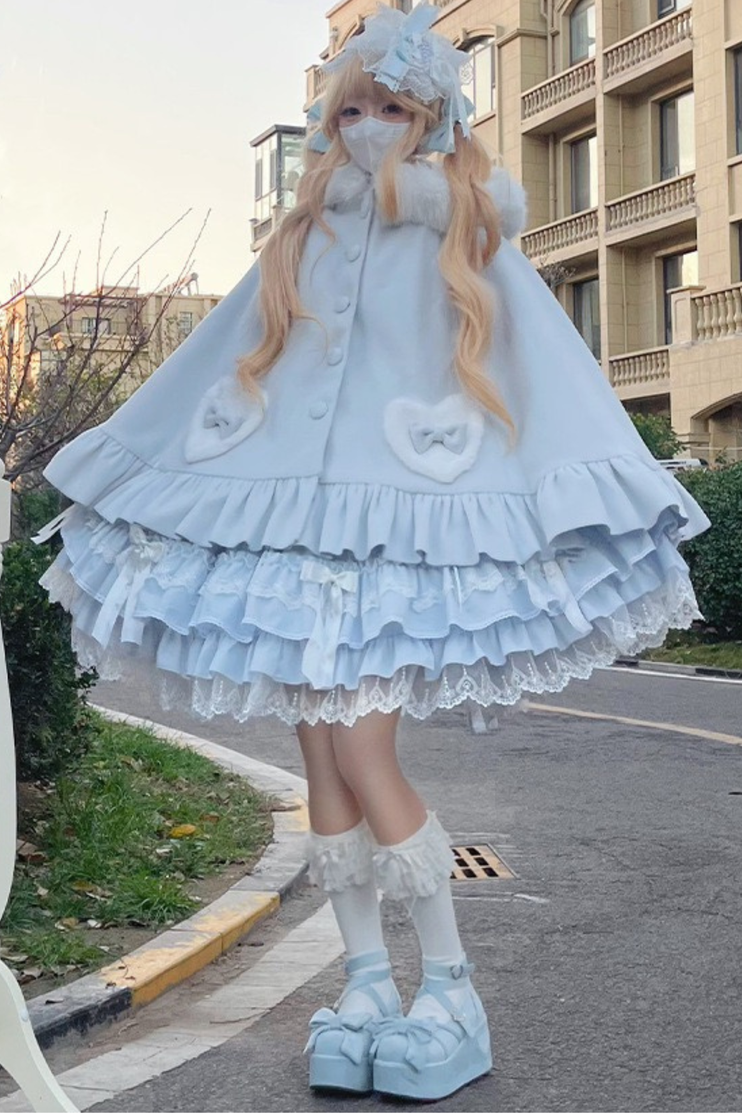 ラビットイヤーロリータコート