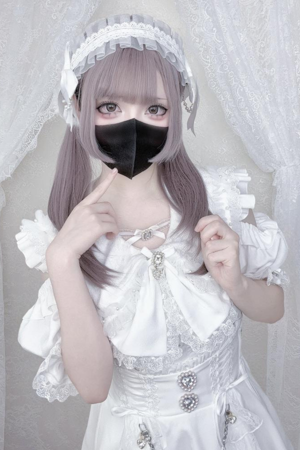 レースソフトガールラビットシャツ