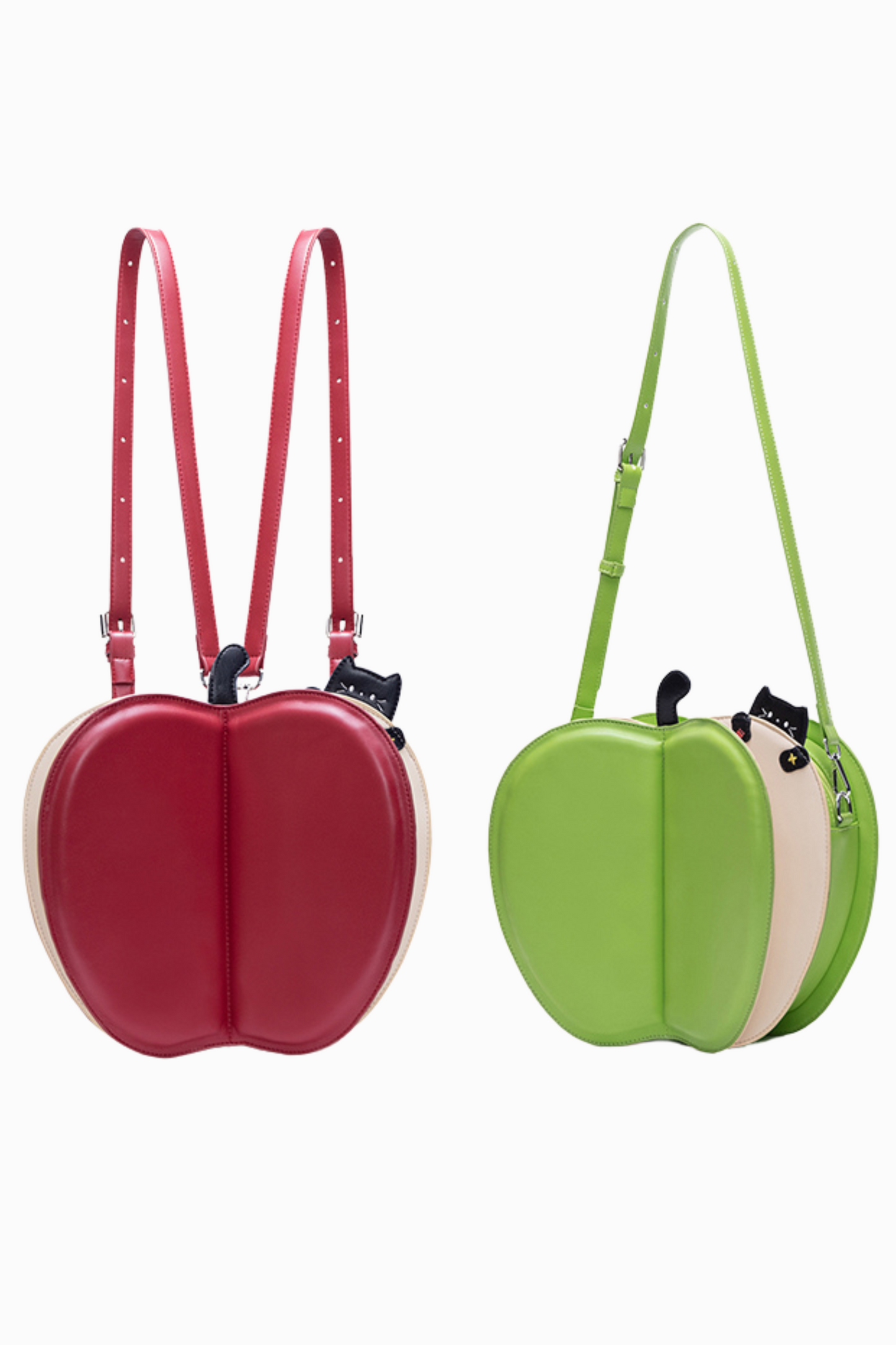 フリップアップルショルダーバッグ