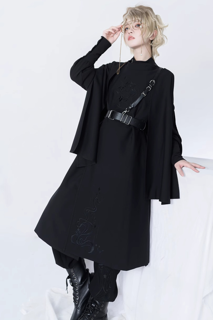 レトロ皇子ハンサムロングショール