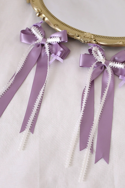 シルクサテンバレエフェザーロリータアクセサリー