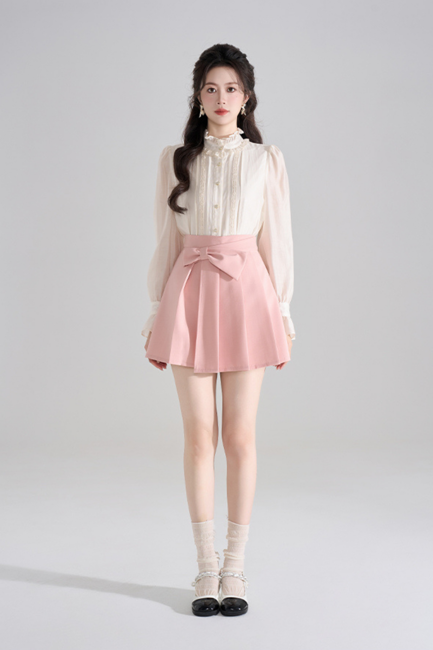 Ensemble Top + Flare Skirt