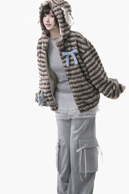 ユニコーンフロックドジャケット+トップス+パンツ