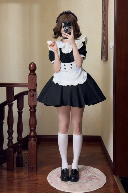 Glass Doll Maid Lolita Dress + Apron