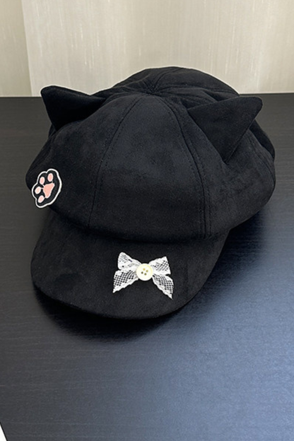 Cat Ear Beret Hat