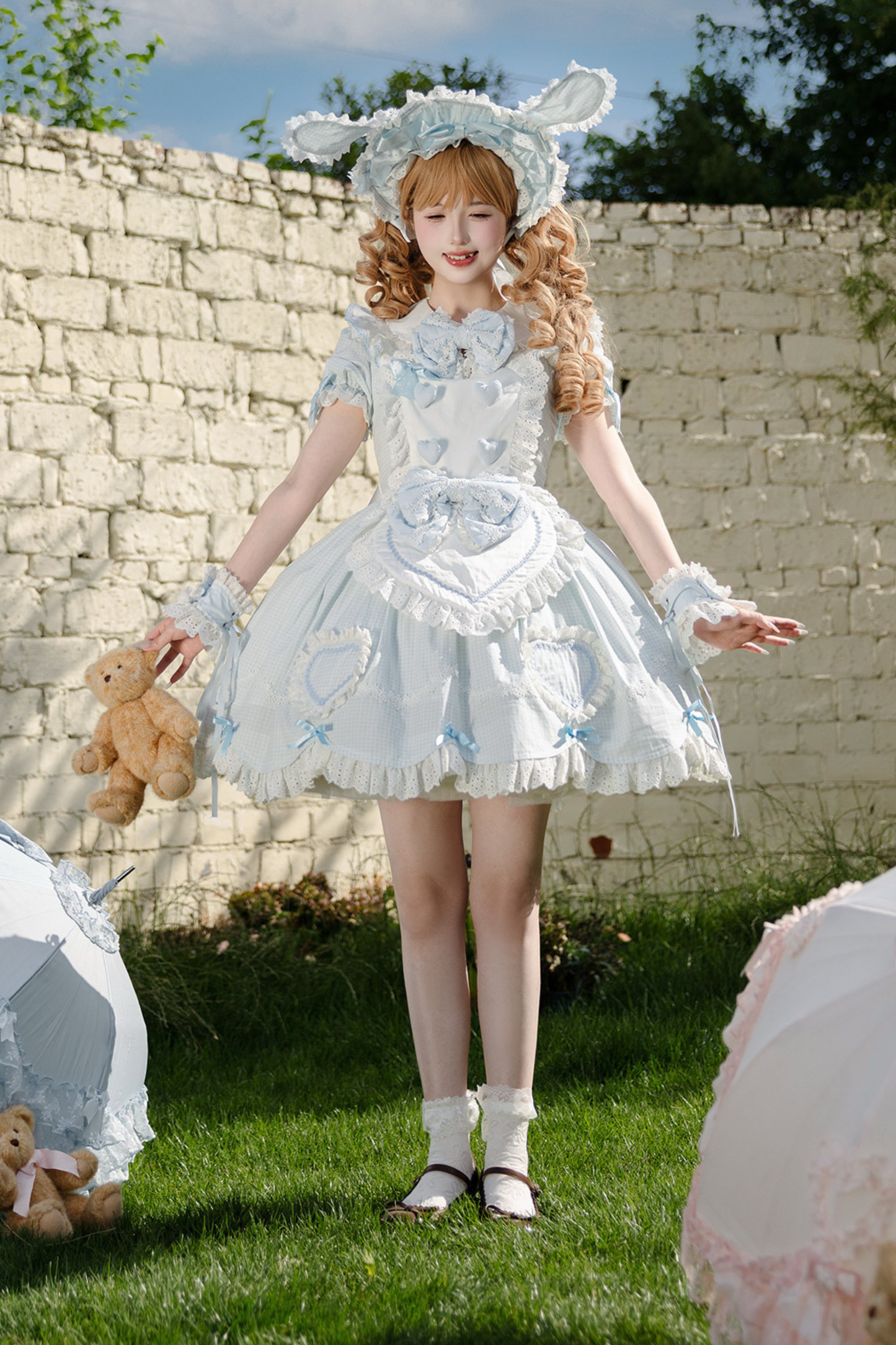 キュートシュガーメイドロリータドレス