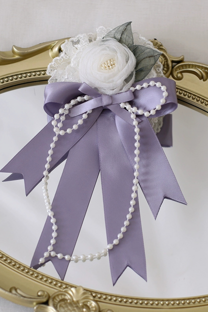 Purple Frill Princess Lolita Accessories