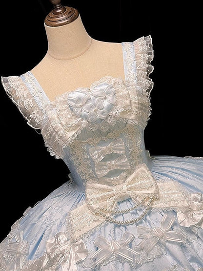 【12月26日予約締切】ピュアスイートローズファンタジーティアードロリータドレス