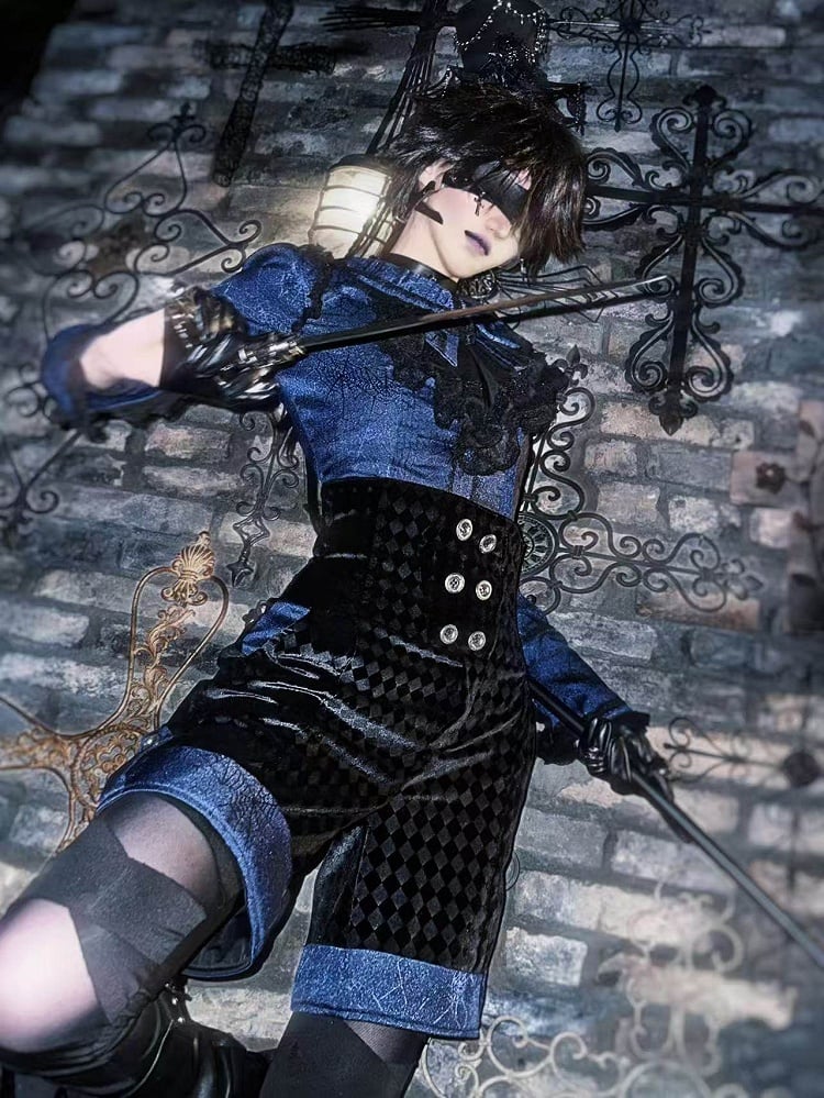 [Deposit] Will Never Be Again Original Design Gothic Twin Set Lolita Prince Line